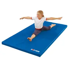 Lekmatta Klassisk 150 x 100 x 4 cm Halkfri matta för lek Blå