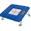 Trampett Eurotramp Teamgym Premium Hoppyta 60x60 cm, justerbar höjd,90 kg