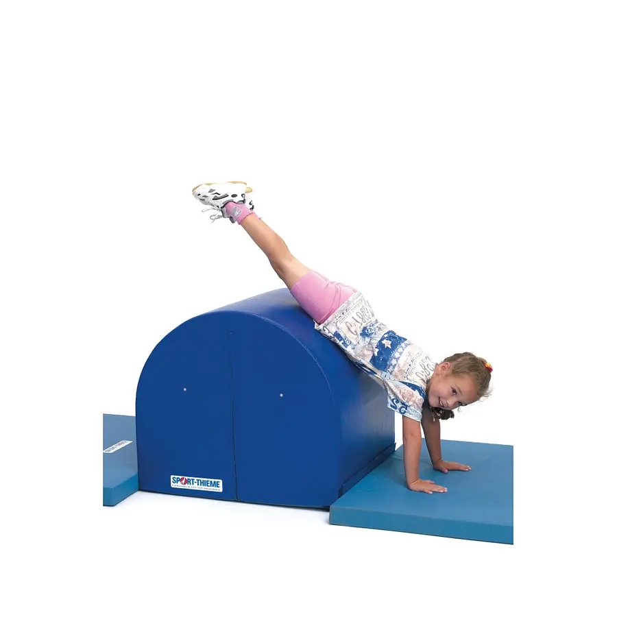 Voltkudde i skum LxBxH: 85x66x76 cm, 14 kg, blå 