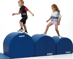 Voltkudde i skum LxBxH: 65x66x56 cm, 8 kg, bl&#229;