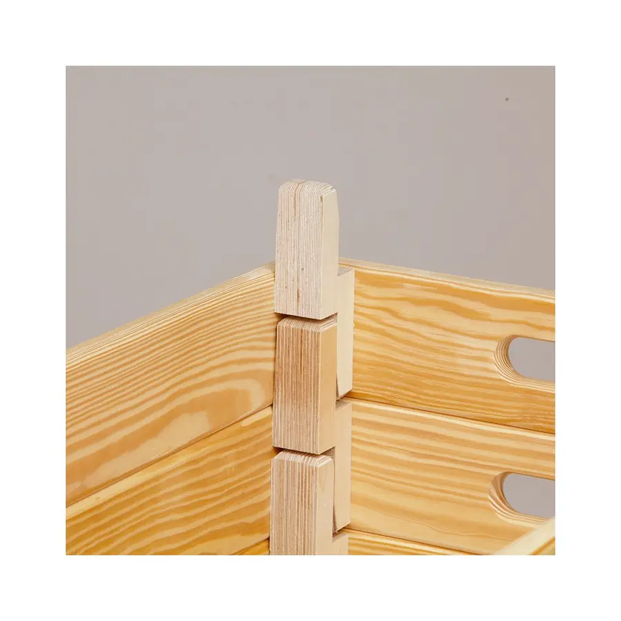 Plint Standard 4 st. sektioner Utan hjul | TÜV/GS godkänd | Furu 