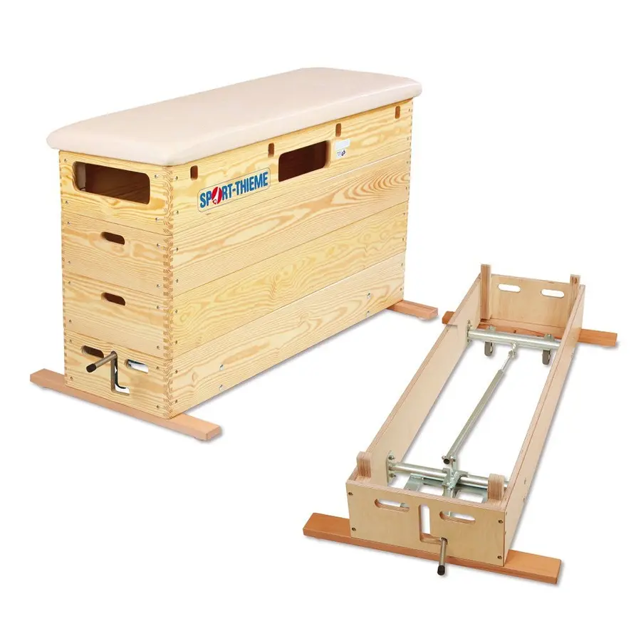 Plint Standard 4 st. sektioner Med hjul | TÜV/GS godkänd | Furu 