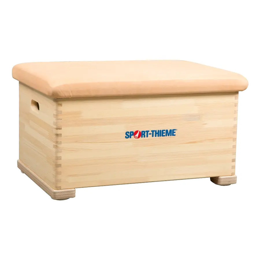 Pallplint  | Plyobox med lädertopp TÜV/GS certifierad | 70 x 50 x 40 cm 