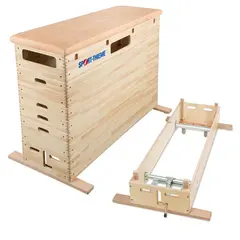 Plint 6 st sektioner 150x50x110 cm Med hjul | T&#220;V/GS certifierad