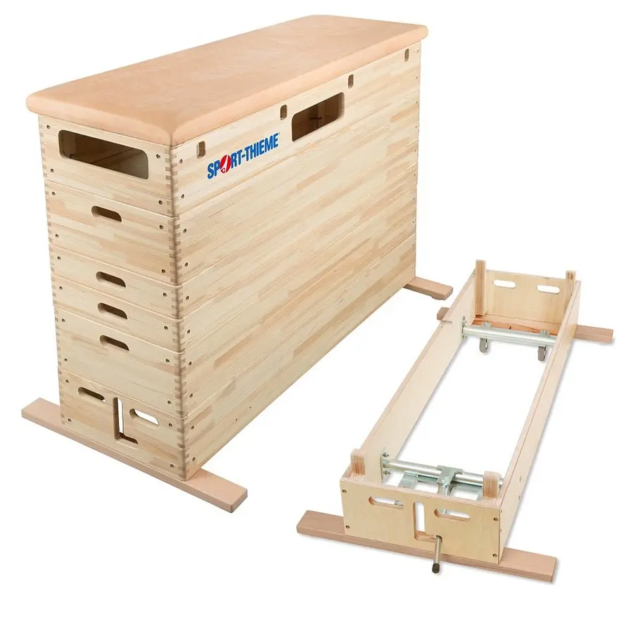 Plint 6 st sektioner 150x50x110 cm Med hjul | TÜV/GS certifierad 