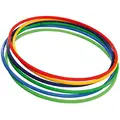 Rockringar Hulahoop 80 cm set m/20 st Blandade f&#228;rger - 20st