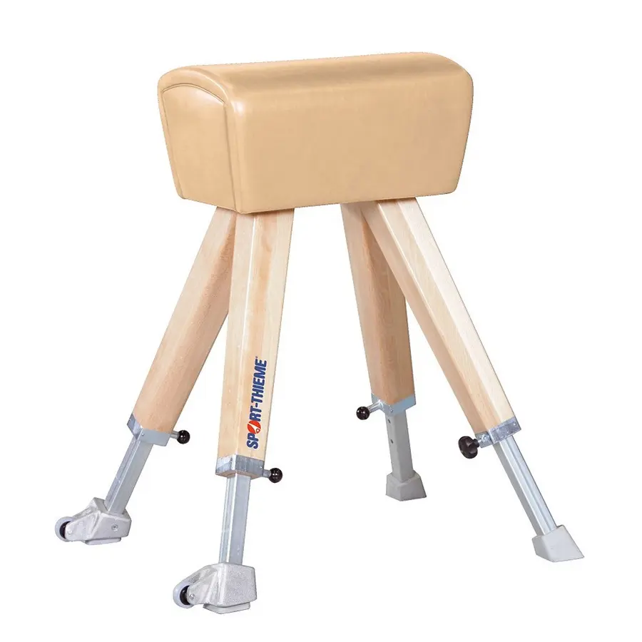 Gymnastikbock med träben 100-150 cm TÜV/GS certifierad 