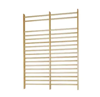 Ribbstolar 260 x 200cm 2 sektioner | Avst&#229;nd 14 cm | Ask