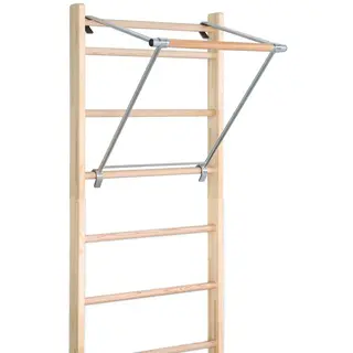 Ribbstol med pullup st&#229;ng 1 sektion | Avst&#229;nd 25,2 cm | Ask