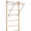 Ribbevegg med pull-up stang 1 seksjon | Avstand 25,2 cm | Ask