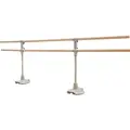 Balettst&#228;nger Braig frist&#229;ende m/hjul 51/41 cm | l&#228;ngd 350 cm | oval profil