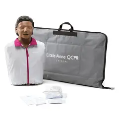 Lilla Anne QCPR Dark livr&#228;ddningsdocka Inklusive v&#228;ska