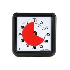 Time Timer Original Med akustisk signal Bordsklocka Synlig tidsindelning 18x18cm