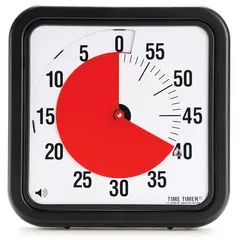 Time Timer Original Med akustisk signal Bordsklocka Synlig tidsindelning 30x30cm