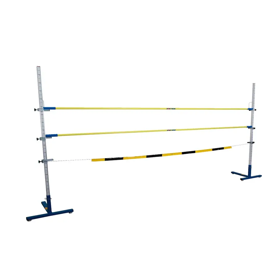 Höjdhoppsset 2 meter 1 stativ - 3 höjdhoppsribbor 