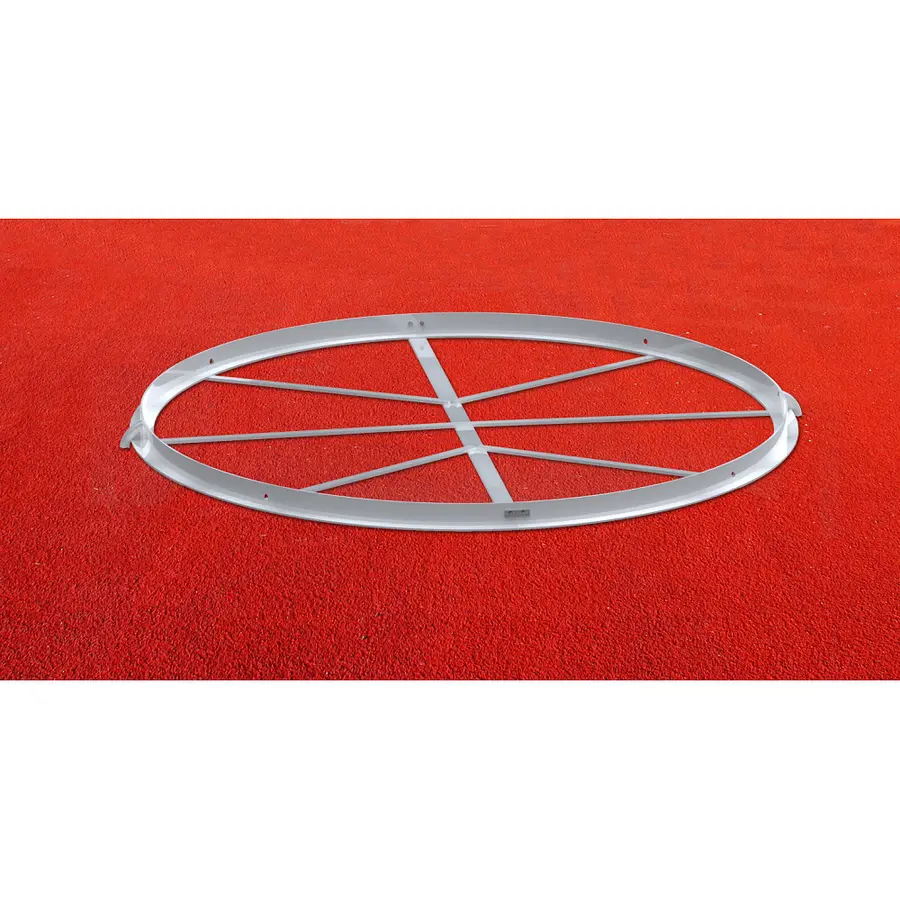Kastring för kulstötning och slägga Diameter: 2,135 m 