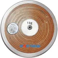 Diskus i laminerat tr&#228; Vikt 1 kg