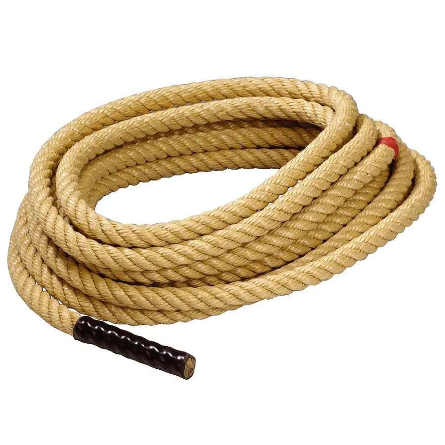 Dragkampsrep i hård fiber - Utomhus 8 meter, diam 12mm 