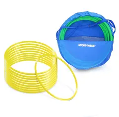 Gymnastikringar Pvc 50 cm 10 st Tunnband V&#228;lj f&#228;rg
