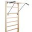 Ribbstol med pull-up st&#229;ng 210 cm 1 sektion | Avst&#229;nd 25,2 cm | Ask