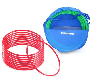 Gymnastikringar Pvc 60 cm 10 st Tunnband Välj färg