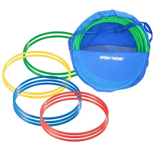 Gymnastikringar Pvc 60 cm 10 st Tunnband 4 färger