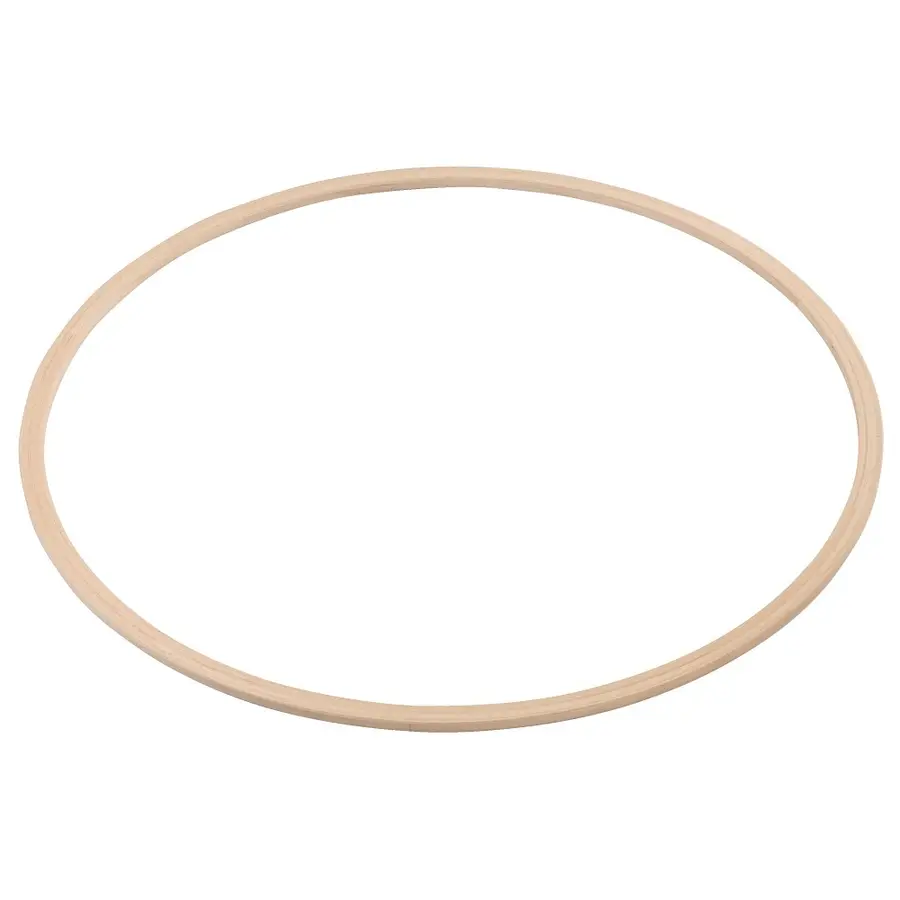 Tunnband i bokträ 70 cm Rockring i trä | Välj diameter 