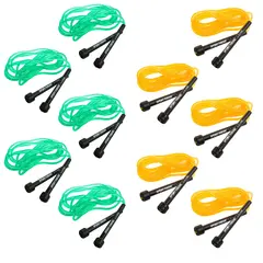 Hopprep Speed Rope set med 10 st. 5 st 2,75m - 5 st 3,0 m