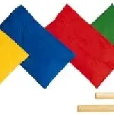 Ärtpåse 20 x 15 cm | Ej Tvättbar Blå, Gul, Röd eller Grön