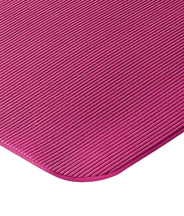 Airex Fitline matta 180x60x1 cm Träningsmatta - Rosa med hål 