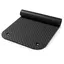 Gymnastikkmatta Komfort Svart 180x65x0,8 cm | Latexfri 