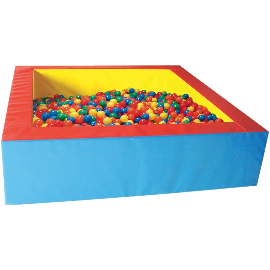 Bollbassäng Massiv 190x48 cm Utan bollar 