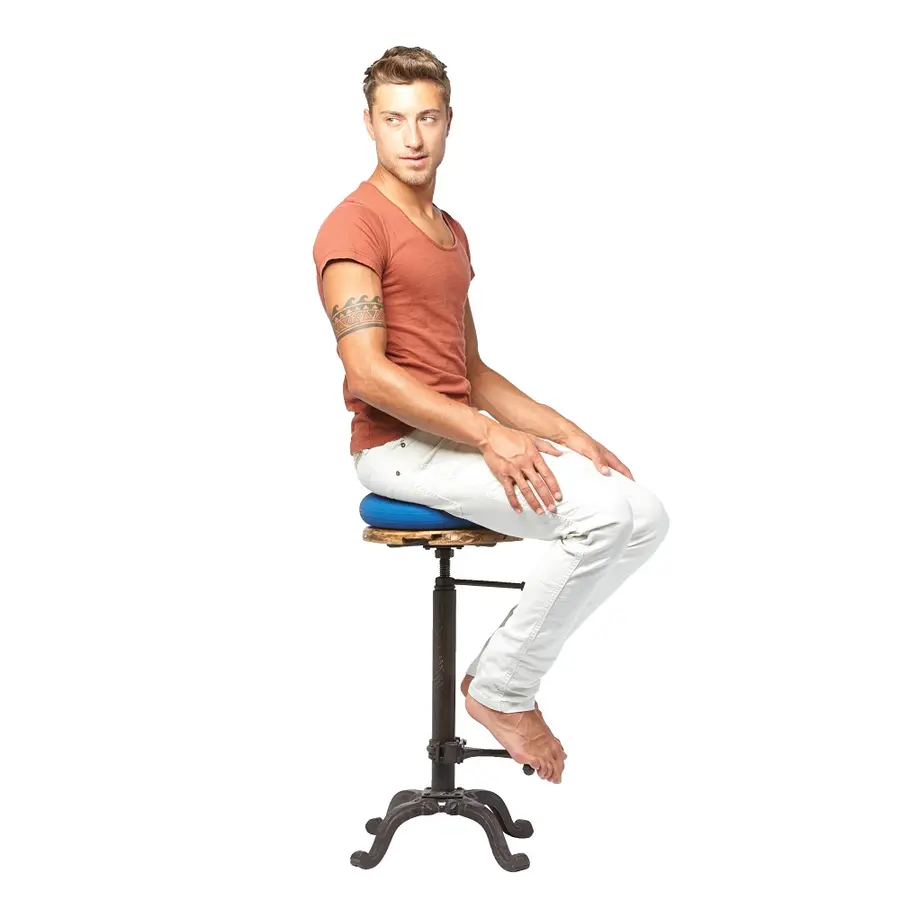 Balansdyna Dynair Senso 33 cm Sittkudde med noppror | Blå 
