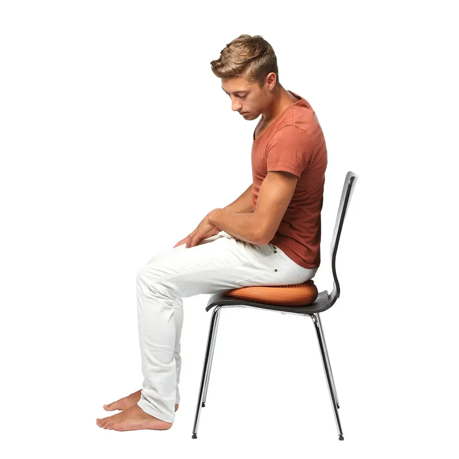 Balansdyna Dynair Senso 33 cm Sittkudde med noppror | Blå 