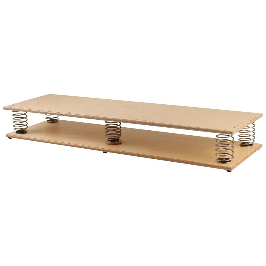 Balansbräda Pedalo plattform med fjädrar Rehabiliteringplattform | 150 x 45 cm 