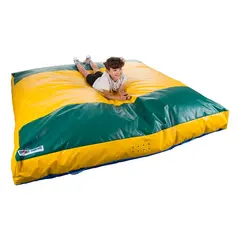 Lekmatta Bouncy 200x 200 x 20 cm Tjockmatta med granulatfyllning