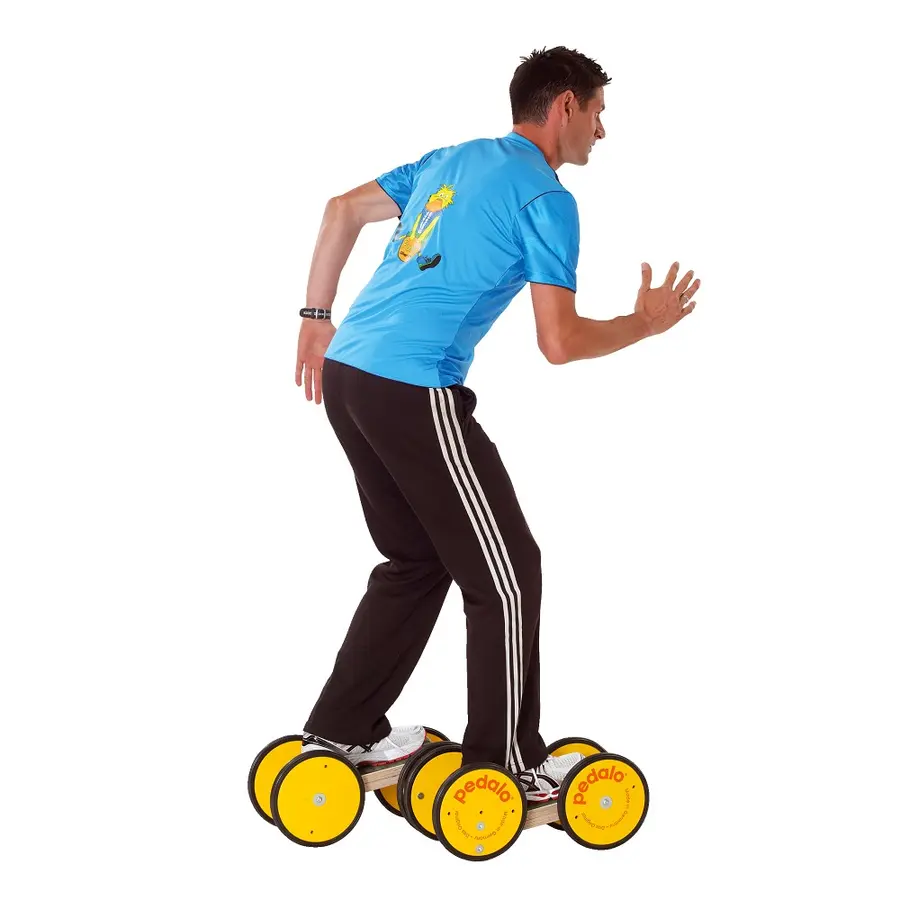 Pedalo Wawago Dubbelpedalo med 8 st hjul 