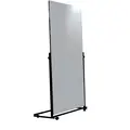 Seco Sign foliespegel med hjul 100 x 175 cm | Fast spegelyta