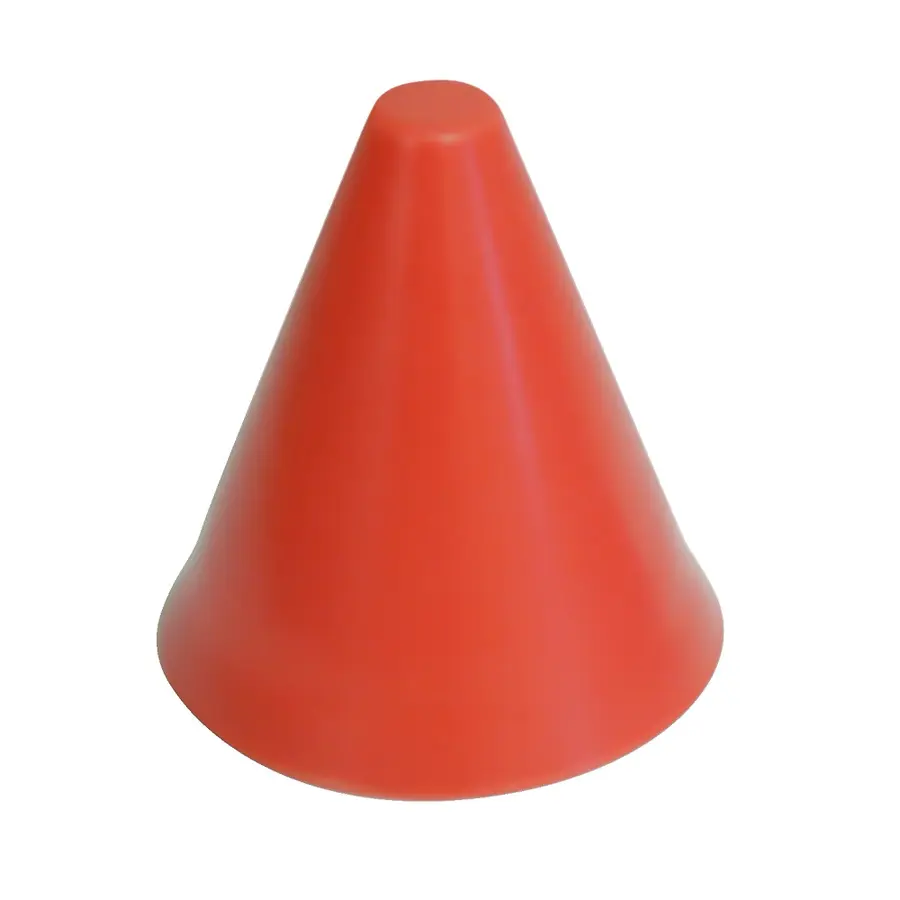 Markeringskjegler 50 stk | 7,5 cm Grønn, gul, rød, blå og rosa 