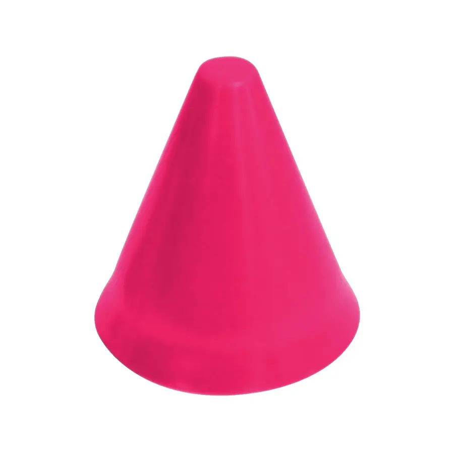 Markeringskjegler 50 stk | 7,5 cm Grønn, gul, rød, blå og rosa 