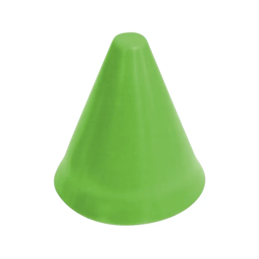 Markeringskjegler 50 stk | 7,5 cm Grønn, gul, rød, blå og rosa 