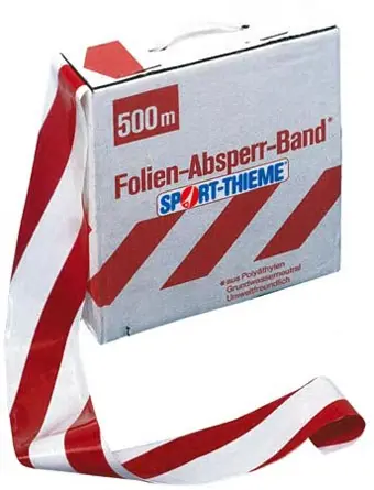 Avspärrningsband Rödvit Markeringsband 500 m 