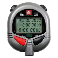 Stoppur DIGI Gr&#229; Tidtagarur PC 111 - 2000 memory