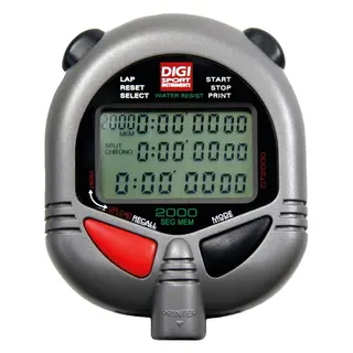 Stoppur DIGI Gr&#229; Tidtagarur PC 111 - 2000 memory