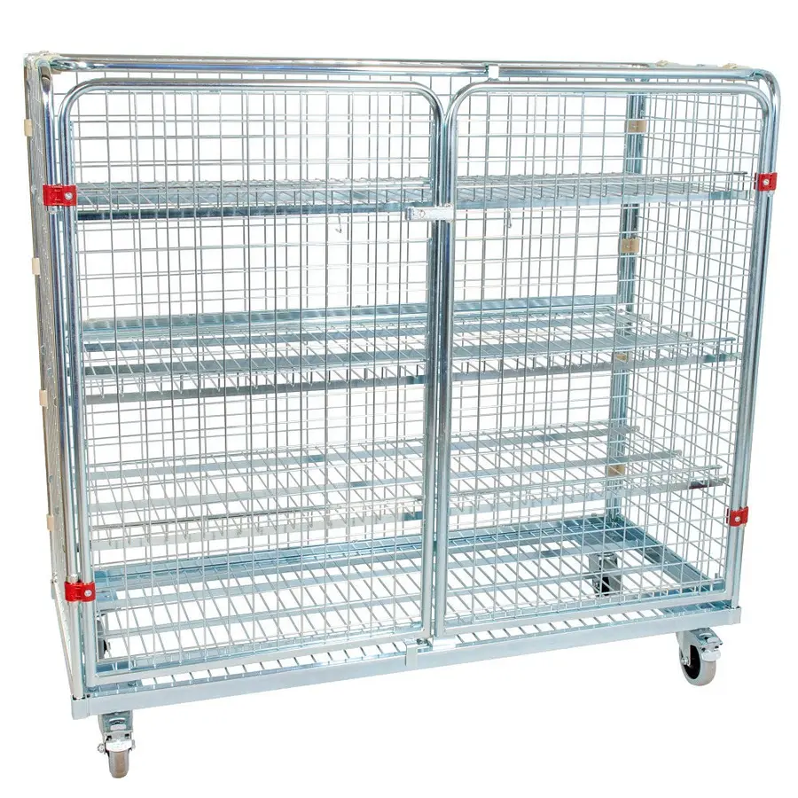 Förvaringsvagn Standard 150x140x62 cm med 3 hyllor 