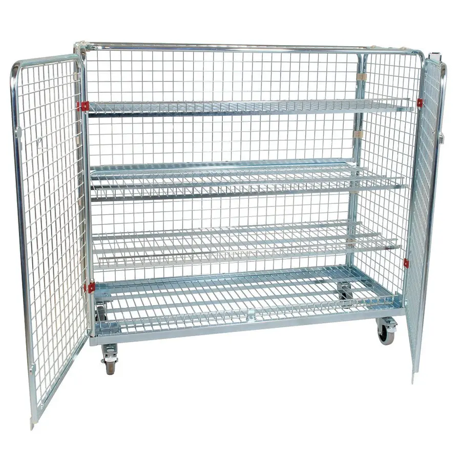 Förvaringsvagn Standard 150x140x62 cm med 3 hyllor 