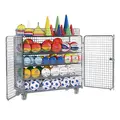 F&#246;rvaringsvagn Standard med topphylla 150x140x62 cm med 3 hyllor