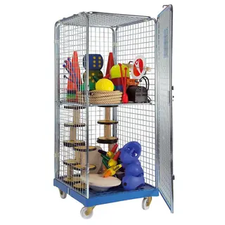 F&#246;rvaringsvagn Classic I 180x81x72 cm Transportvagn med 1 flyttbar hylla