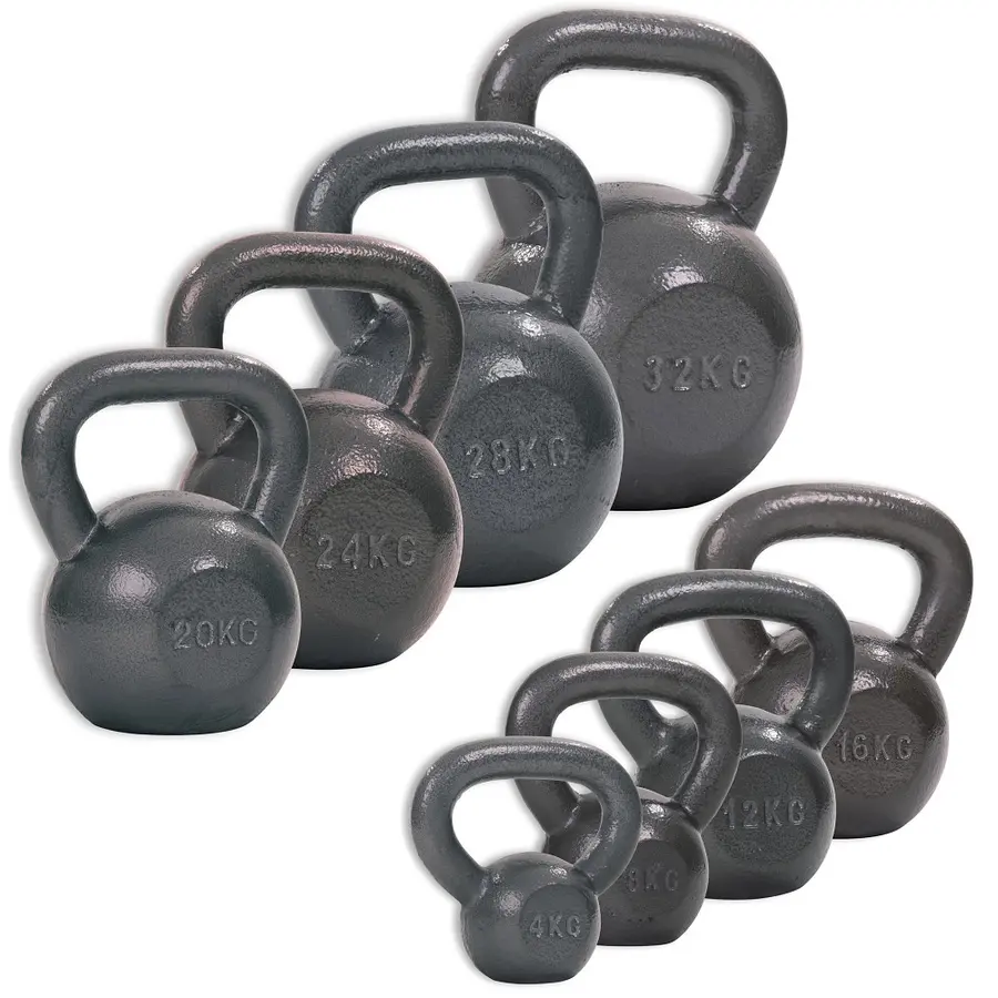 Kettlebells Hammerslag 8 stk | 4 til 32 kg 