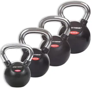 Kettlebell Sport-Thieme Gummerade | 4 st 12 till 24 kg